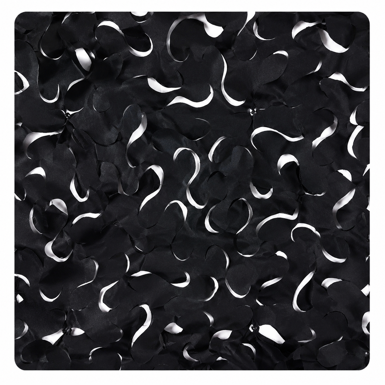 Filet de Camouflage Noir Anti-UV pour Jardin et Pergola