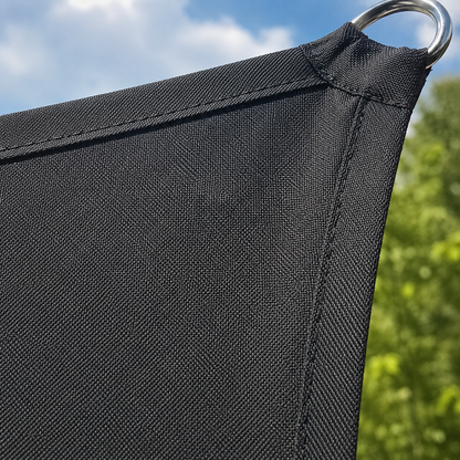 Voile d'Ombrage Triangulaire Gris Foncé Imperméable Anti-UV