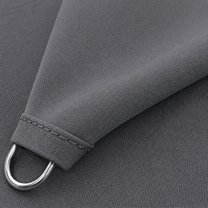 Voile d'Ombrage Rectangulaire Gris Imperméable Anti-UV