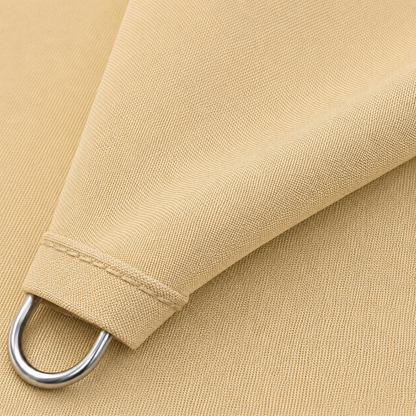 Voile d'Ombrage Rectangulaire Beige Imperméable Anti-UV