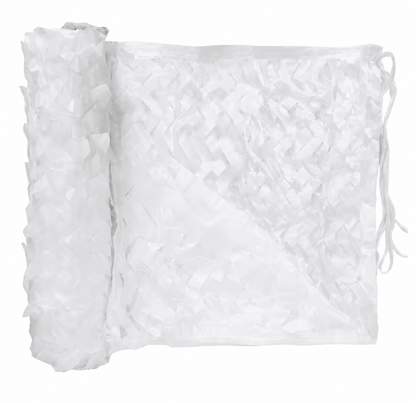 Filet de Camouflage Blanc Décoratif Anti-UV