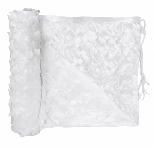 Filet de Camouflage Blanc Décoratif Anti-UV