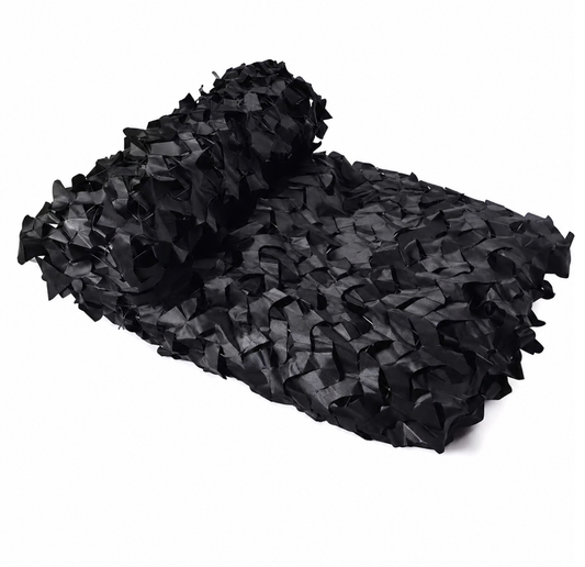 Filet de Camouflage Noir Anti-UV pour Jardin et Pergola